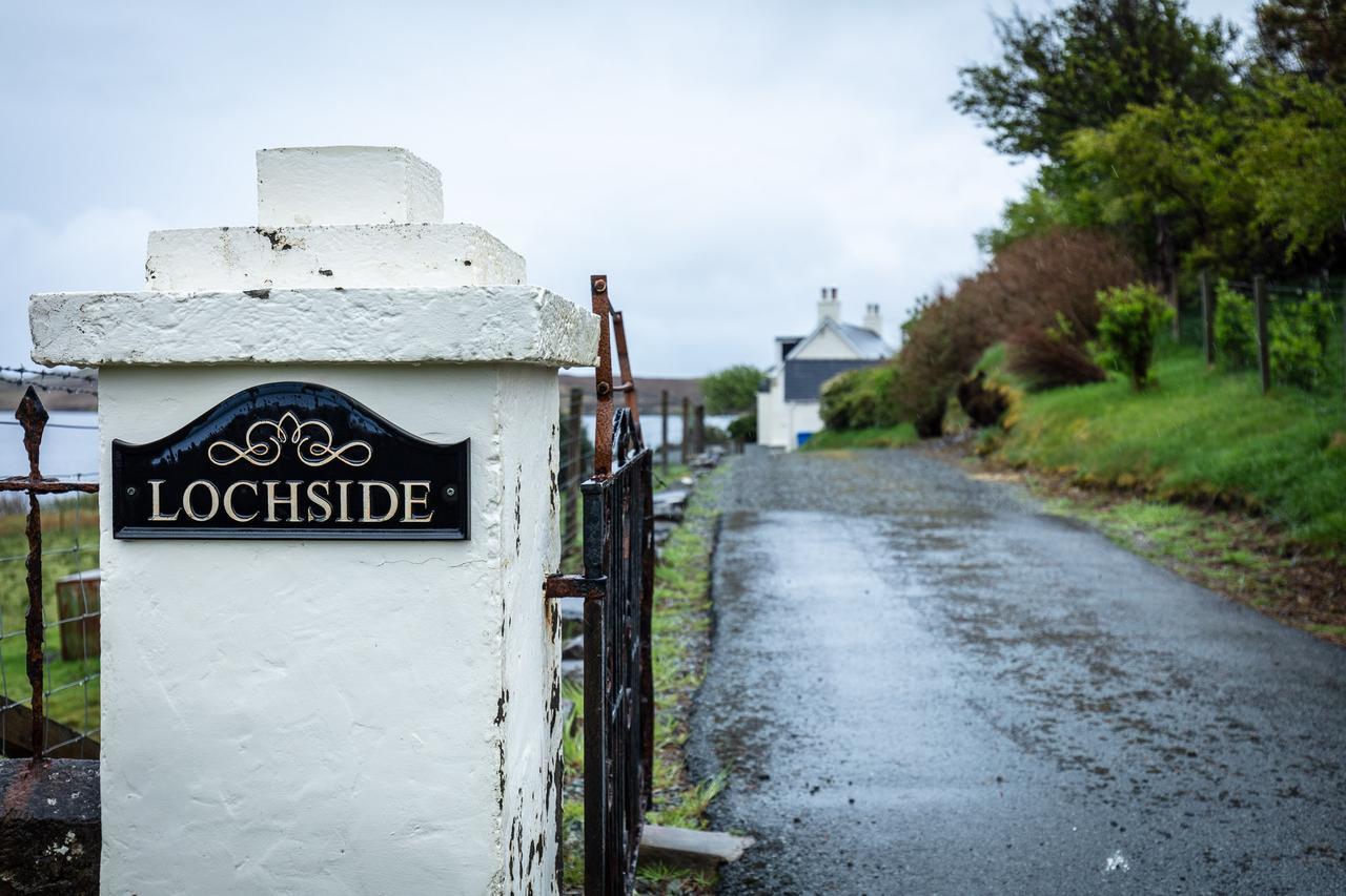 Lochside Villa Staffin Eksteriør billede